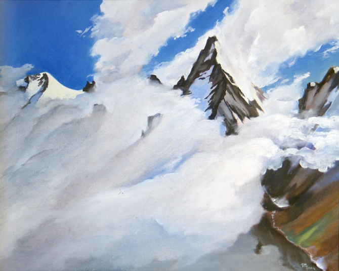 Петр Петропавловский - художник, альпинист. (Альпинизм, горы)