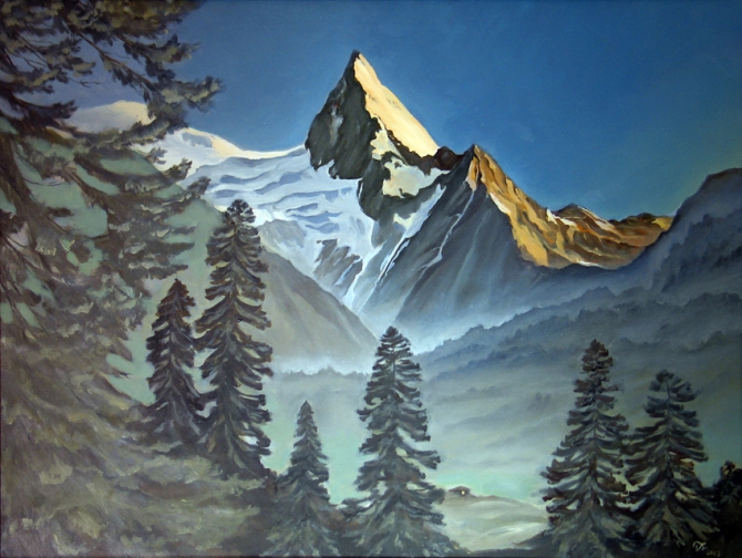 Петр Петропавловский - художник, альпинист. (Альпинизм, горы)