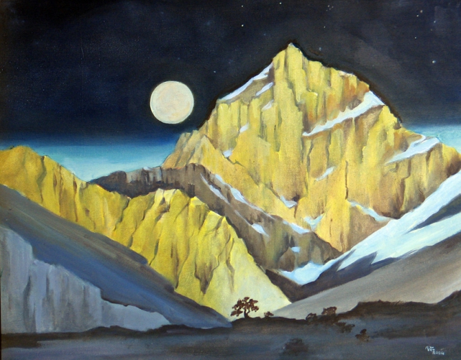 Петр Петропавловский - художник, альпинист. (Альпинизм, горы)