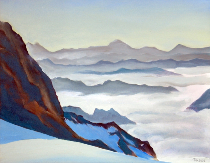 Петр Петропавловский - художник, альпинист. (Альпинизм, горы)