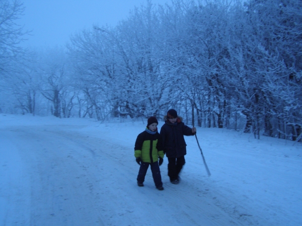 Новогодний Кисловодск-2009 и его окрестности - по другому (детский вариант). (Путешествия, аушегир, железноводск, чегемские водопады, машук)