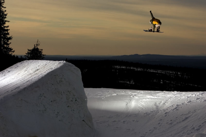 Сноубордический лагерь FreeСamp-2009 в Финляндии в марте. (Бэккантри/Фрирайд, freecamp, финляндия, ruka, ньюскул, new school)