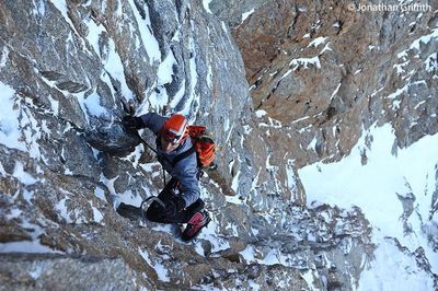Есть возможность порадовать глаз... (Альпинизм, ули штек, гран жорасс, соло)