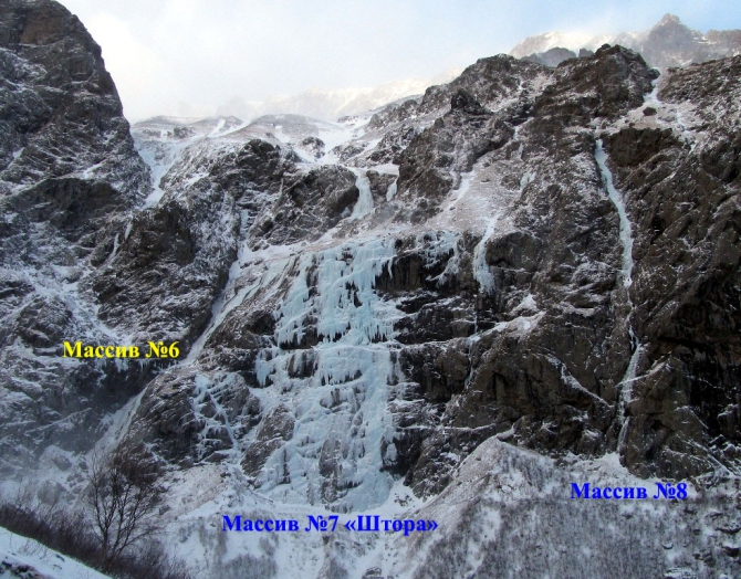 Ледолазанье. Кавказ. Северная Осетия. Ущелье Мидаграбин. (Альпинизм, альпинизм)