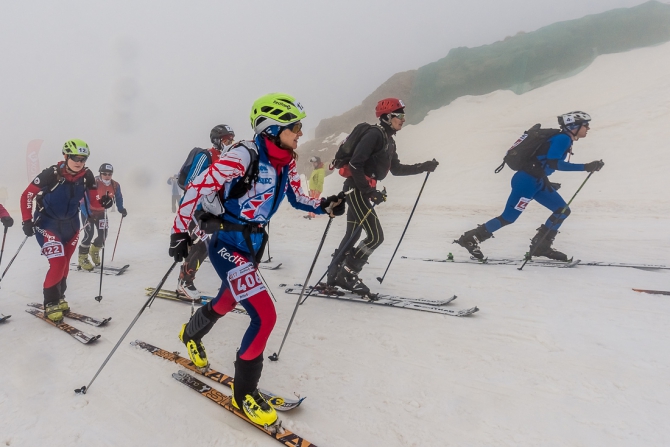 Борьба ски-альпинистов за медали Red Fox Elbrus Race 2017 продолжилась командной гонкой (Ски-тур, #‎НовостиRFElbrusRace‬ #NewsRFElbrusRace‬ #VerticalKilometerMtElbrus #skitour)
