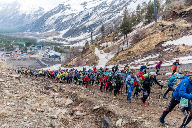 Первые победители Вертикального километра (Vertical Kilometer® - Mt. Elbrus, 2450-3450 м)! (Альпинизм, red fox elbrus race, скайраннинг, вертикальный км, скоростное восхождение, эльбрус, ски-тур, забег на снегоступах, Red Fox TSL Challenge, SkyMarathon® - Mt Elbrus)