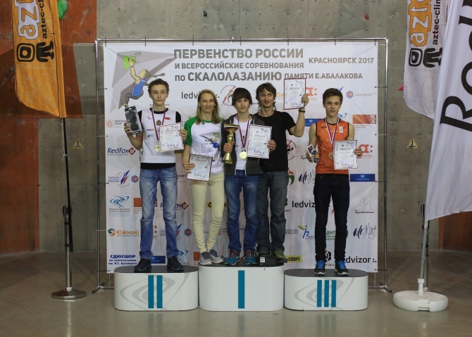 Первенство России и ВЮС «Памяти Е. Абалакова» в Красноярске: итоги (Скалолазание, скалолазание, всероссийские юношеские соревнования, боулдеринг, скорость, трудность, елена красовская, юлия пантелеева, семен овчинников)