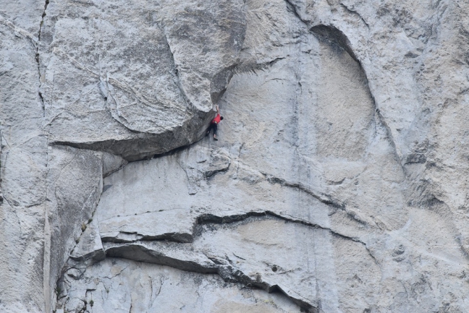 Freerider. Фри-соло... (Скалолазание, алекс хоннольд, эль-капитан, йосемити, сша)