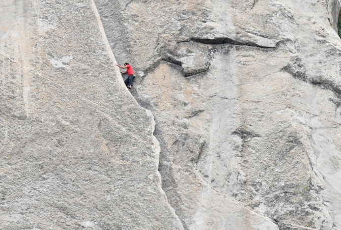 Freerider. Фри-соло... (Скалолазание, алекс хоннольд, эль-капитан, йосемити, сша)