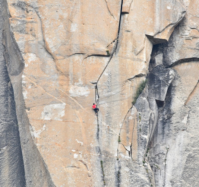 Freerider. Фри-соло... (Скалолазание, алекс хоннольд, эль-капитан, йосемити, сша)