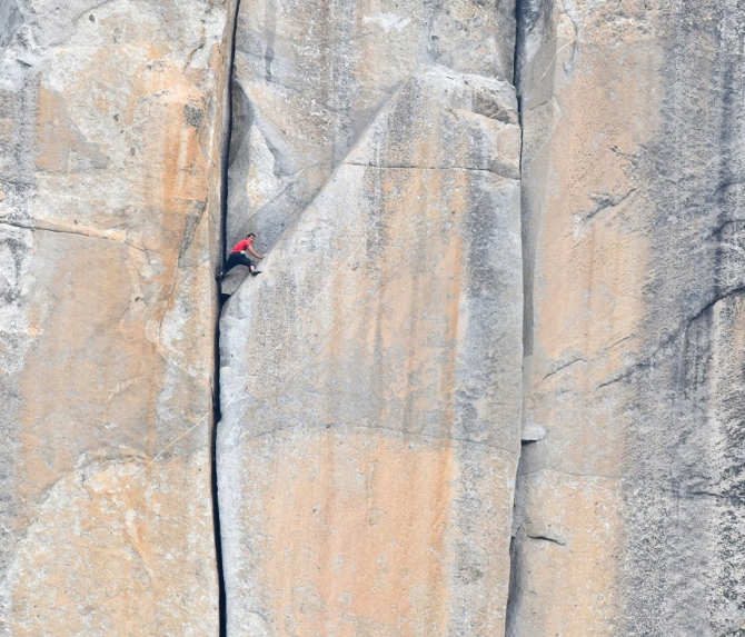 Freerider. Фри-соло... (Скалолазание, алекс хоннольд, эль-капитан, йосемити, сша)