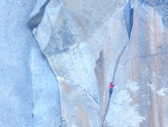 Freerider. Фри-соло... (Скалолазание, алекс хоннольд, эль-капитан, йосемити, сша)