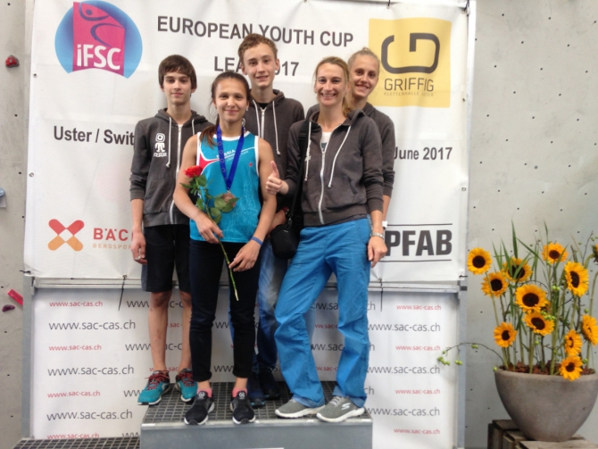 Дарья Фурманова – бронзовый призер этапа молодежного Кубка Европы в Швейцарии! (Скалолазание, Устер, швейцария, скалолазание, скорость, молодежный кубок европы, ольга бибик, евгений овчинников, семен овчинников, Кирилл Юдин)