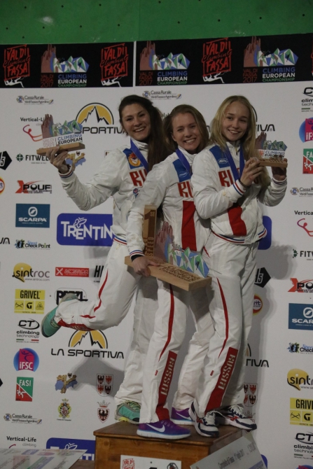 Анна ЦЫГАНОВА: «Весь старт скорости был напряженным из-за холода и задержек» (Скалолазание, скалолазание, Кампителло-ди-Фасса, тренто, италия, чемпионат европы, скорость, трудность, красноярский край, юлия каплина)