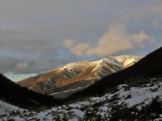 Теберда-Даут-Домбай - январь 2009 (Горный туризм, горы, кавказ, фото, эпчик, эльбрус, белалакая, туман)