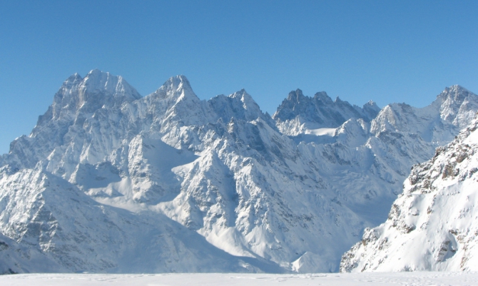 Зимнее царство Сванетии (Бэккантри/Фрирайд, сванетия, тетнульд, ушба, местия, лыжный туризм)
