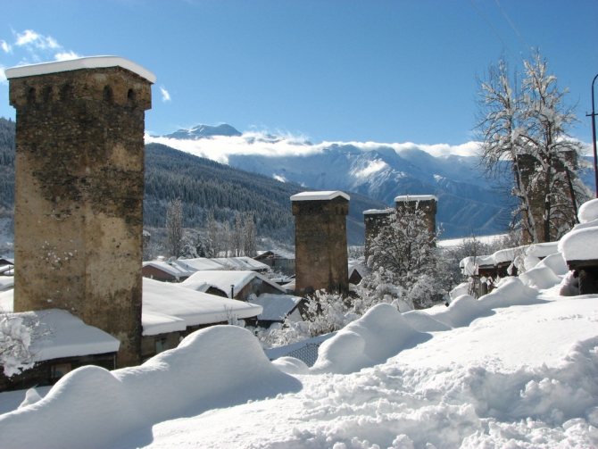 Зимнее царство Сванетии (Бэккантри/Фрирайд, сванетия, тетнульд, ушба, местия, лыжный туризм)