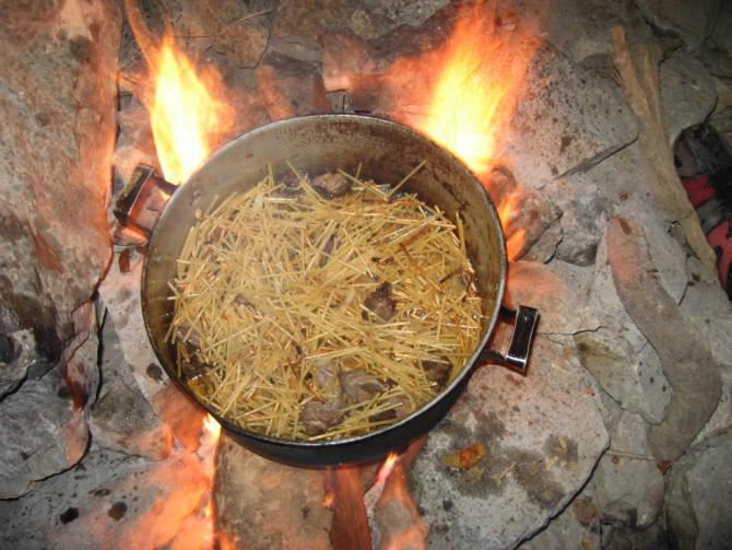 Кушать подано или горная кулинария (Горный туризм)
