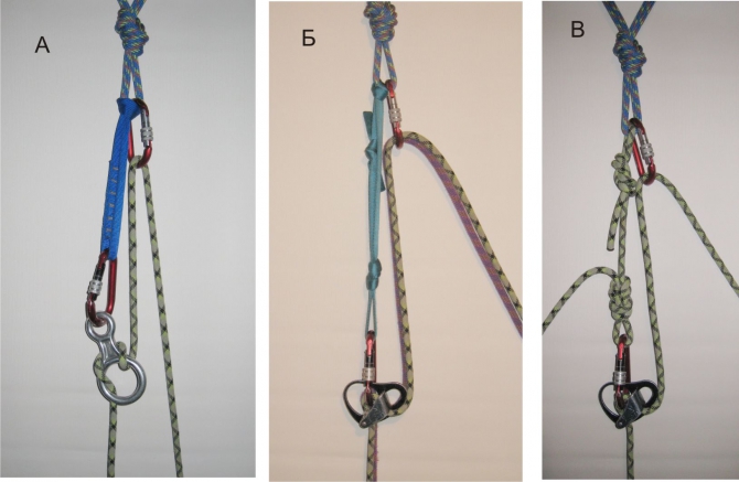 Тормозные системы для спуска пострадавшего подручными средствами. Переработанный и дополненный материал. (Альпинизм, альпинизм, спасработы, подручные средства)