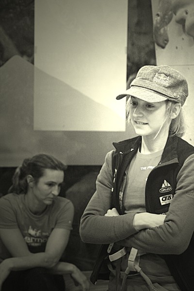 Challenge the Wall в Гилхинге (Скалолазание, anna stoehr, kilian fischhuber, angela eiter, david lama)