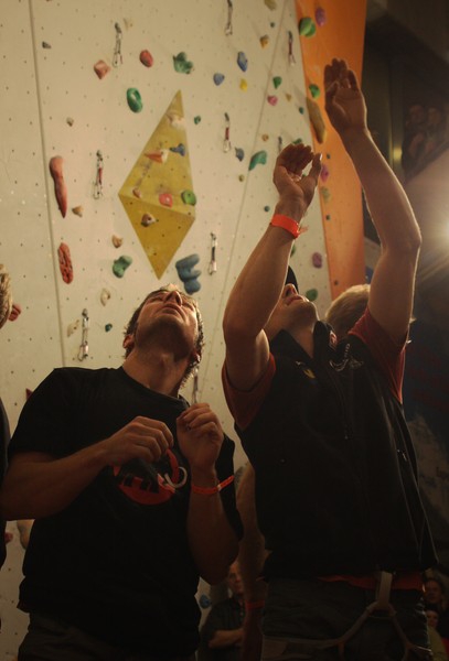 Challenge the Wall в Гилхинге (Скалолазание, anna stoehr, kilian fischhuber, angela eiter, david lama)