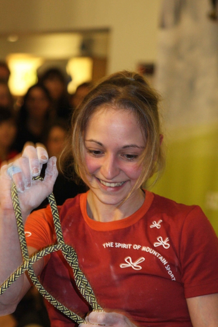 Challenge the Wall в Гилхинге (Скалолазание, anna stoehr, kilian fischhuber, angela eiter, david lama)