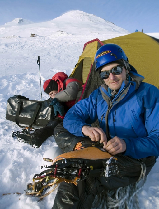 Как я тестил снаряжение на Эльбрусе. Часть 2 Кошки Trango Hyper Harpoon Guide (Альпинизм)