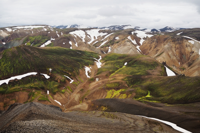 Прогулка по Исландии (Путешествия, исландия, горы, маршрут, океан, ледник, пустыня, Рейкьявик, север, путишествие, Ландманналаугар)