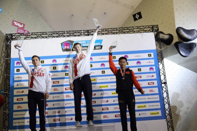 Сергей Рукин - победитель первенства мира по скалолазанию! (Скалолазание, скалолазание, первенство мира, скорость, трудность, боулдеринг, многоборье, владимир мотовилов, Георгий Морозов, сергей сигов)