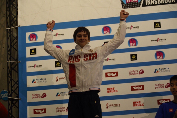 Сергей Рукин - победитель первенства мира по скалолазанию! (Скалолазание, скалолазание, первенство мира, скорость, трудность, боулдеринг, многоборье, владимир мотовилов, Георгий Морозов, сергей сигов)