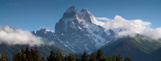 Отчет о восхождении на Ушбу Южную (4710 м) по маршруту Габриэля Хергиани 5б кат. сл. (Альпинизм)