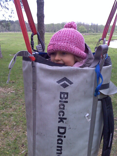 Снаряжение для bigwall. Применение в мирных целях. Дети.