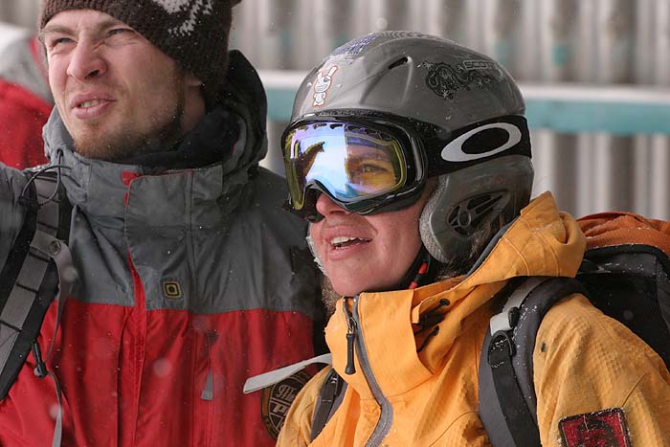 Elbrus Open 09. Ждем погоду! (Горные лыжи/Сноуборд, горы, приэльбрусье, фрирайд, эльбрус)