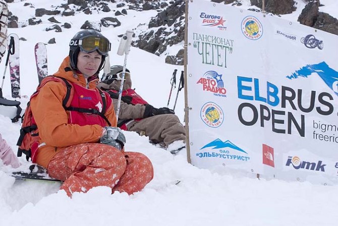 Elbrus Open 09. Полуфинал... в процессе:, Горные лыжи/Сноуборд, эльбрус, горы, приэльбрусье, фрирайд)