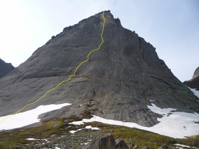 Ерыдаг 6Б Красноярской командой из Хакасии (Альпинизм)