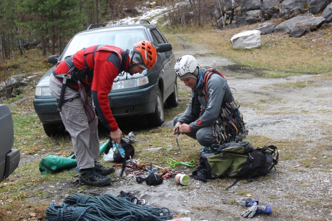 Ерыдаг 6Б Красноярской командой из Хакасии (Альпинизм)