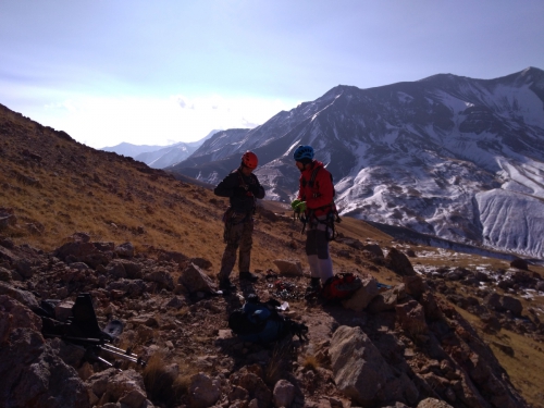 Ерыдаг 6Б Красноярской командой из Хакасии (Альпинизм)