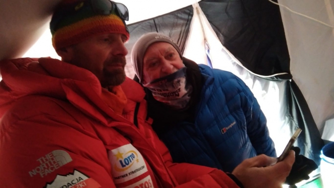 Дневник зимней польской экспедиции на К2. Часть 11 от 13 февраля 2018 г. (Альпинизм, зимний альпинизм, пакистан, каракорум, горы, поляки)