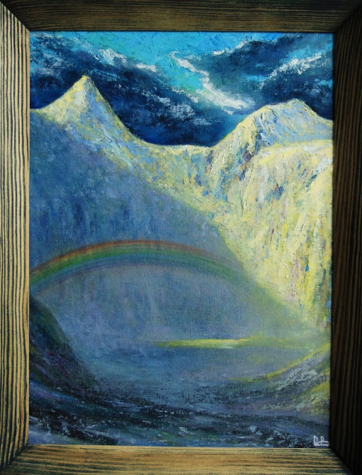 НАД БЕЛУХОЙ СНОВА СВЕТИТ СОЛНЦЕ! (Горный туризм, живопись, виктор воропаев, алтай, гора белуха)