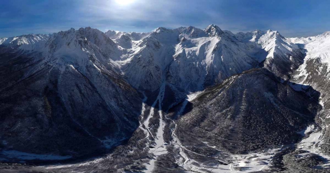 экскурсия по ущелью Геби, Северная Осетия (дигория, фото, панорама)