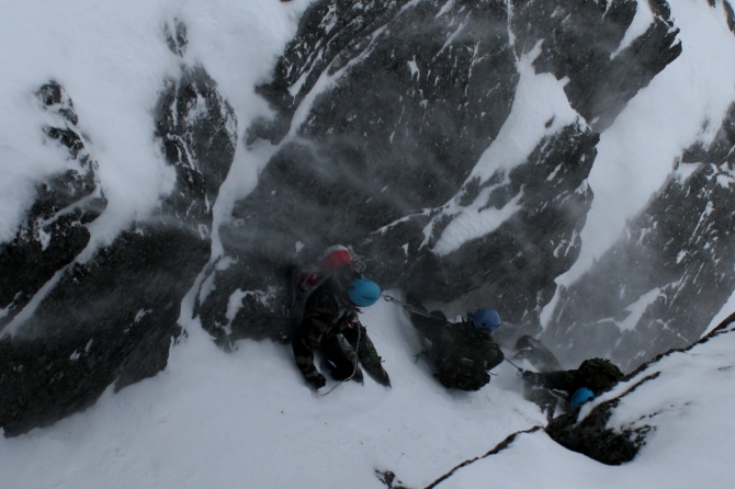 Альпинизм за полярным кругом. Хибины 2009. (архангельск)