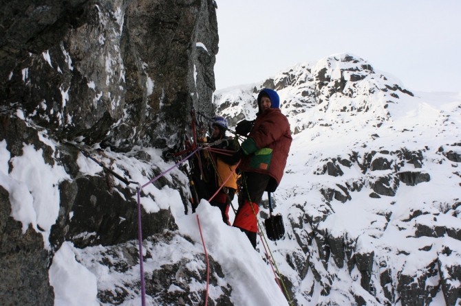Альпинизм за полярным кругом. Хибины 2009. (архангельск)