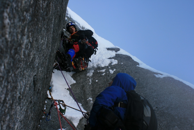 Альпинизм за полярным кругом. Хибины 2009. (архангельск)