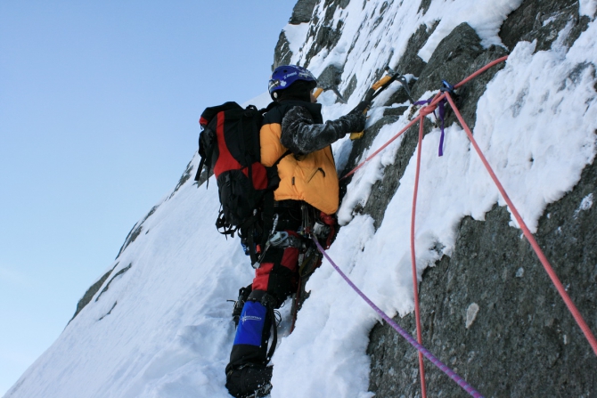 Альпинизм за полярным кругом. Хибины 2009. (архангельск)