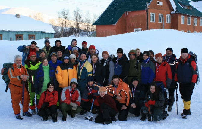 Альпинизм за полярным кругом. Хибины 2009. (архангельск)