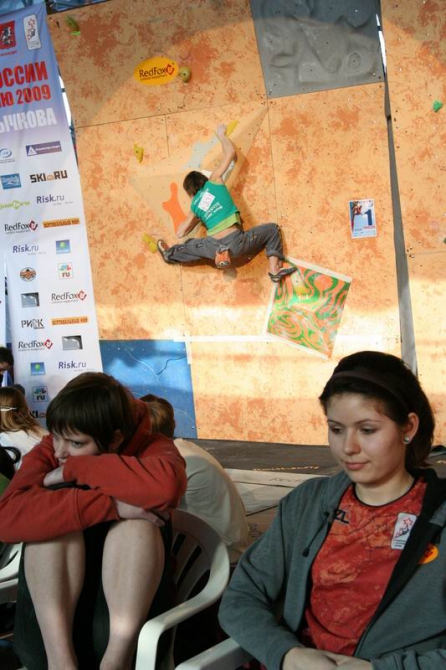 Чемпионат России по скалолазанию 2009. Итоги. (Скалолазание, чр, соревнования, боулдеринг, скорость, ддс, москва)