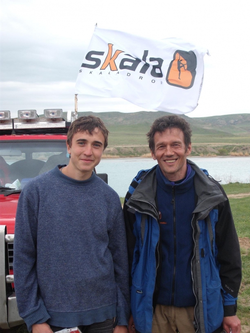 На Или весна :-) Добавились новые фото. (Альпинизм, klenov, manaraga-team, scarpa, rock for everybody, russia-kazakhstan, skala)