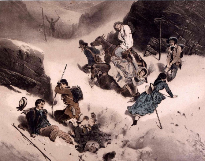 Книга об Альпах (Альпинизм, драконы, альпы, монблан)