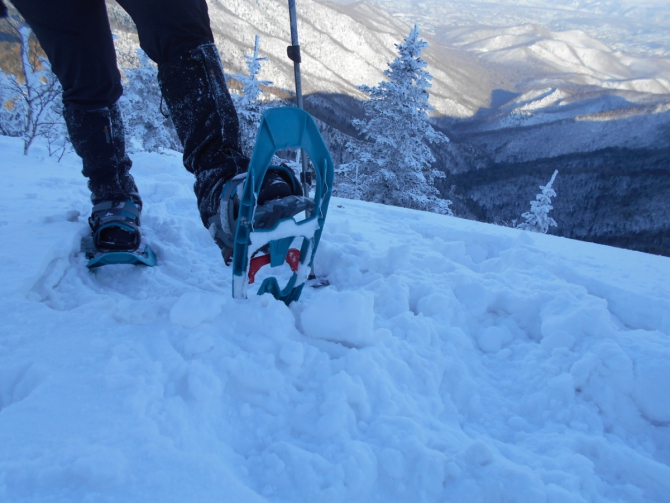 Отчет о тестировании снегоступов INUIT 450 QUECHUA, проведенном автором в снегах южного Сихотэ-Алиня 9-10 марта 2018 г. (Снегоступинг)