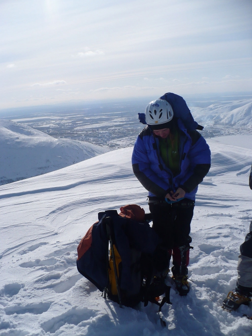 Тестирование пуховой куртки для экстремальных условий West Face Extreme (Альпинизм, ред фокс, red fox, пуховка, хибины)
